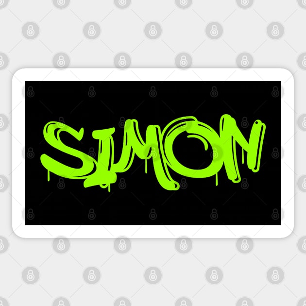 Simon Sticker by BjornCatssen